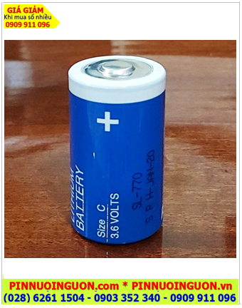Pin SL-2770; Pin Sonnecell SL-2770; Pin nuôi nguồn PLC Sonnecell SL-2770 lithium 3.6v C 8500mAh _Xuất xứ Đức